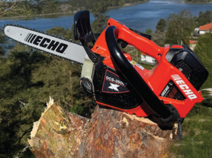 2 new battery top-handle chainsaws from ECHO.